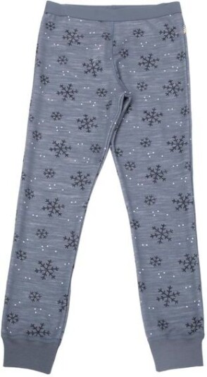 Joha Snowflake Leggings I Ull/bambus Blue Joha Snowflake Leggings I Ull/bambus Blue