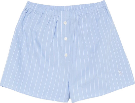 Sporty & Rich Dame Shorts Blå S,