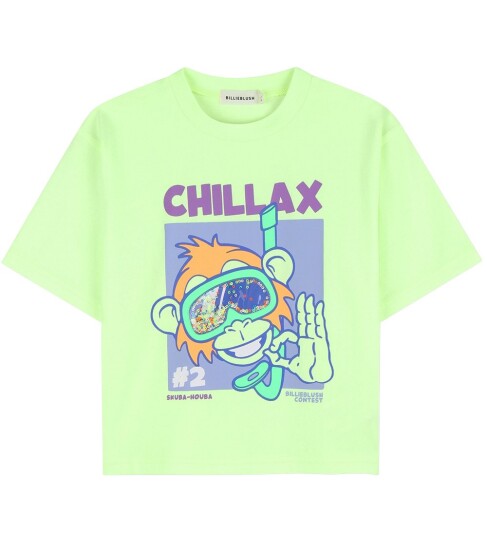 Billieblush Short Sleeves Tee Shirt Green 140