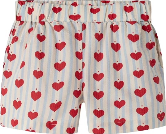 Name It Nmfhulla Shorts Red 110
