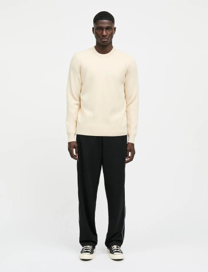 Mads Nørgaard Urban Chase Knit - Cream - S Mads Nørgaard Urban Chase Knit - Cream - S