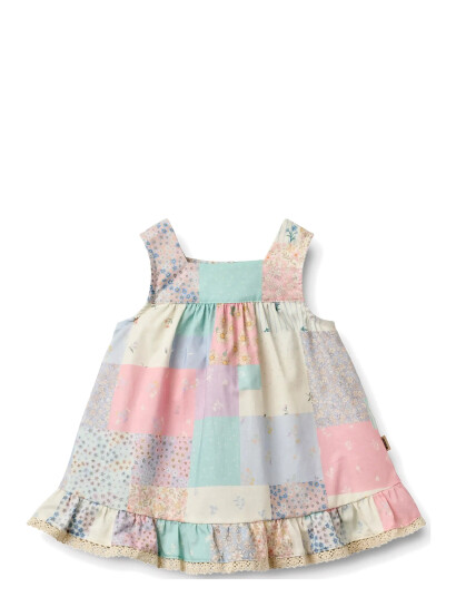 Wheat Dress Ruffle Ayla Multi/patterned 68