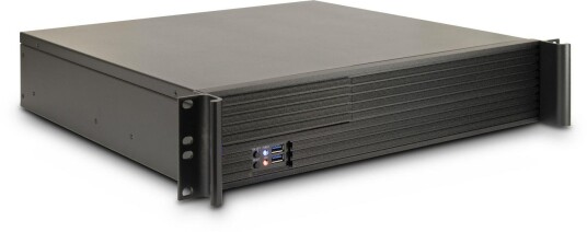INTER-TECH 2U-K-240L Rack Black