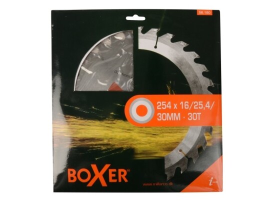 Boxer® Rundsavsklinge Ø254 X Ø16/25,4/30 Mm 30 Tænder