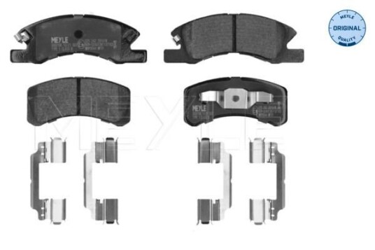 Bremseklosser MEYLE 025 242 2914/W