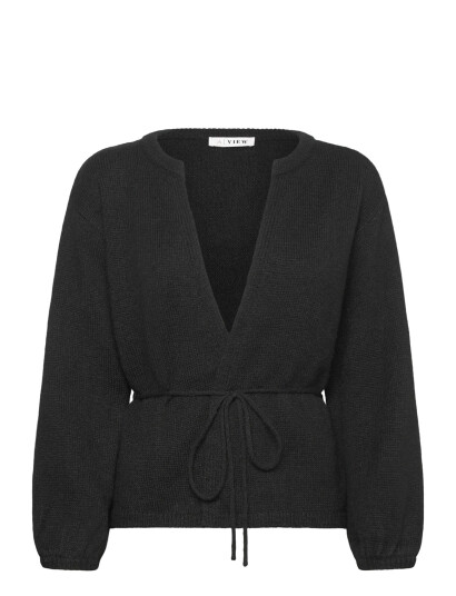 A-View Lisette Knit Cardigan - Black - M