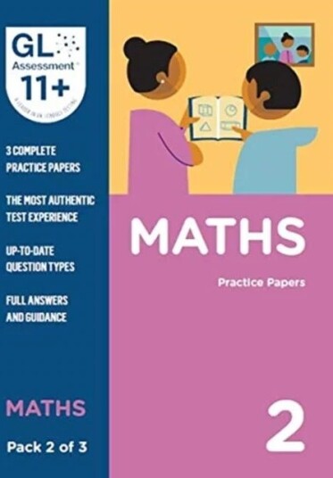 11+ Practice Papers Maths Pack 2 (Multiple Choice) Av Gl Assessment