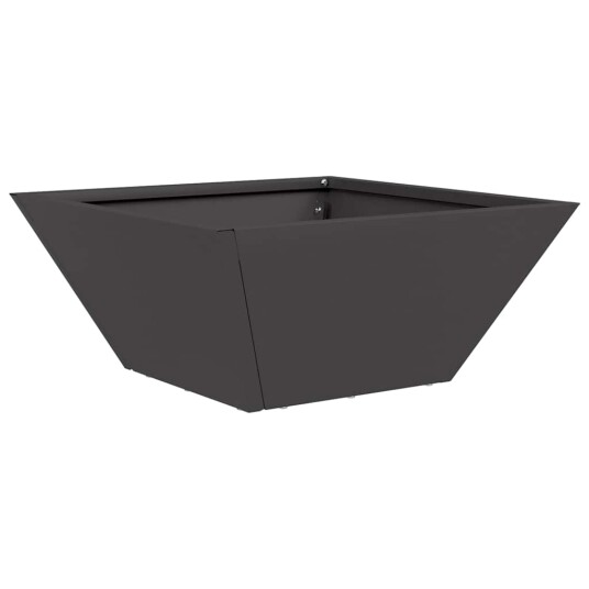 Plastpotte 5 pcs Svart 35 x 35 x 15 cm Stål