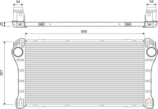 VALEO 818375 Intercooler