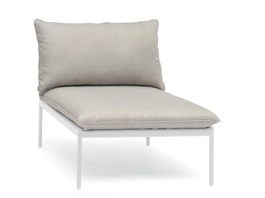 Hillerstorp Bolmsö midtdel Hvit med beige pute Hvit Hillerstorp Bolmsö midtdel Hvit med beige pute Hvit