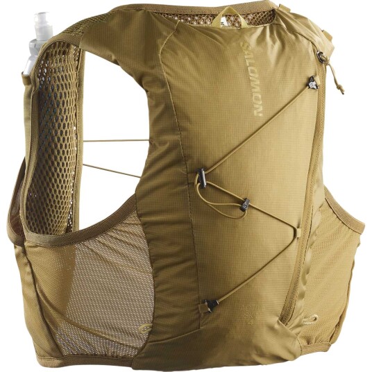 Salomon Active Skin 4 Set Løpevest - Brilliant Olive/Willow