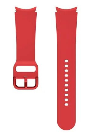 Samsung Watch Strap Sport Band 20mm M/L   Red