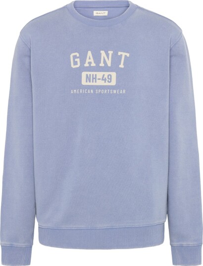 Gant Kids Ocean Wash Crew Neck Sweatshirt Blue 128 Gant Kids Ocean Wash Crew Neck Sweatshirt Blue 128