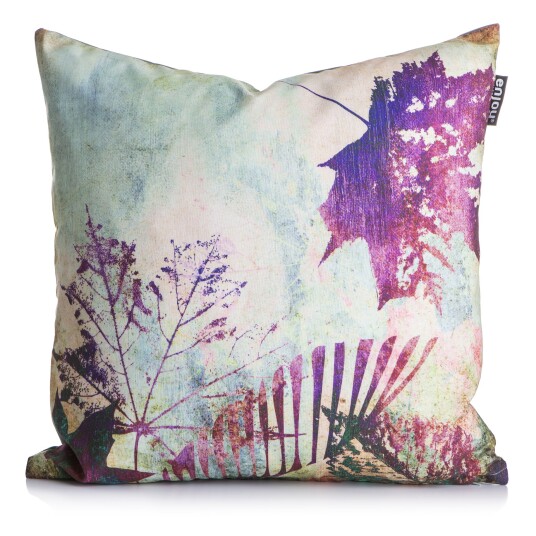 Enjoy Design Pute m/dunfyll multi farget fotoprint 50x50cm