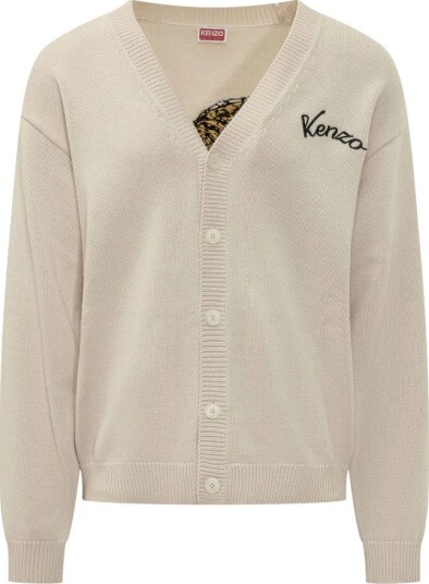 Kenzo Herre Strikkevarer Beige S, Kenzo Herre Strikkevarer Beige S,