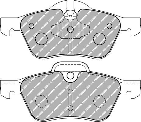 Bremseklosser FERODO RACING FCP1499H Bremseklosser FERODO RACING FCP1499H