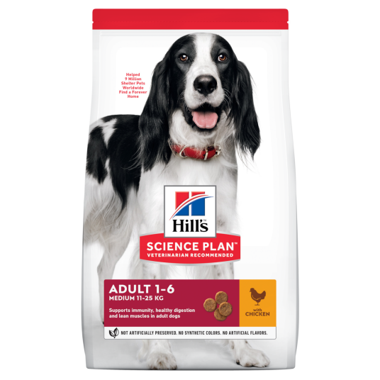 Hill´S Dog Adult M Chicken 2.5Kg