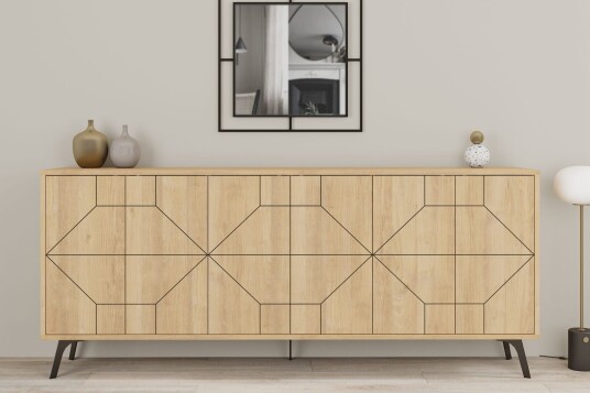 Rinorea Konsollbord 184x77,4 cm Brun
