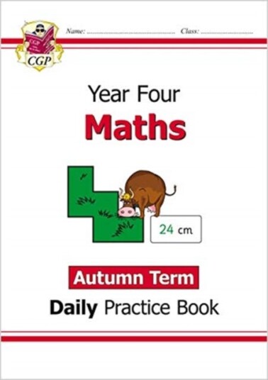 Ks2 Maths Year 4 Daily Practice Book: Autumn Term Av Cgp Books