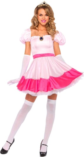Leg Avenue Europe Rosa Prinsesse Deluxe Karnevalskostyme - Medium Leg Avenue Europe Rosa Prinsesse Deluxe Karnevalskostyme - Medium