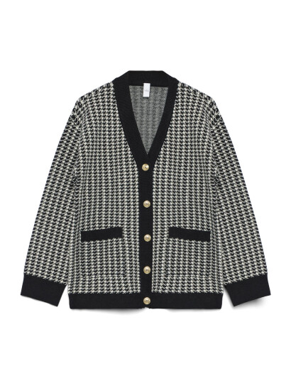 YAS Yaslivo Ls Knit Cardigan - Ex - Black - M YAS Yaslivo Ls Knit Cardigan - Ex - Black - M