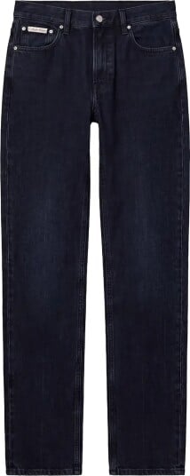 Calvin Klein Jeans High Rise Straight Blue Ebony Navy 25 x 33