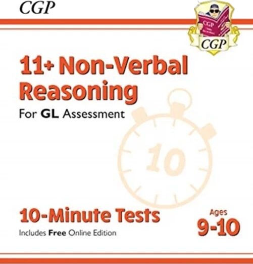 11+ Gl 10-Minute Tests: Non-Verbal Reasoning - Ages 9-10 (With Online Edition): Perfect Preparation Av Cgp Books