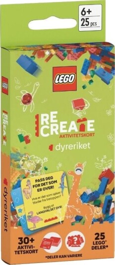 Lego Recreate Aktivitetskort Dyreriket