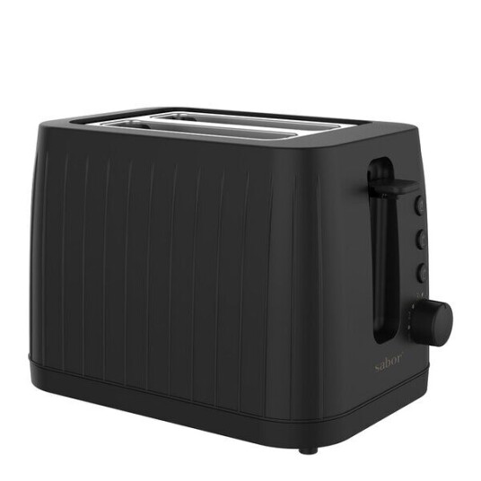 Sabor Select Brødrister 2 Skiver Svart med Justerbar Risting
