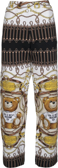 Moschino Dame Bukser Flerfarget M, Moschino Dame Bukser Flerfarget M,