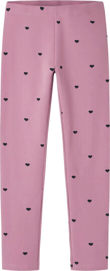 Name It Nkfdavina Aop Swe Legging Bru Noos Pink 80