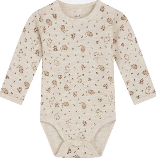 Hust and Claire Bo Ull Body Wheat melange (68 / 6 mnd)