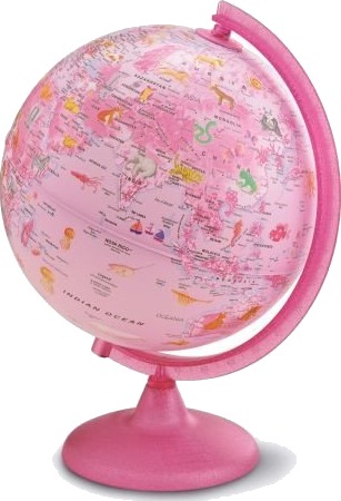 Tecnodidattica Globus Med Lys 20 cm Pink Zoo Tecnodidattica Globus Med Lys 20 cm Pink Zoo