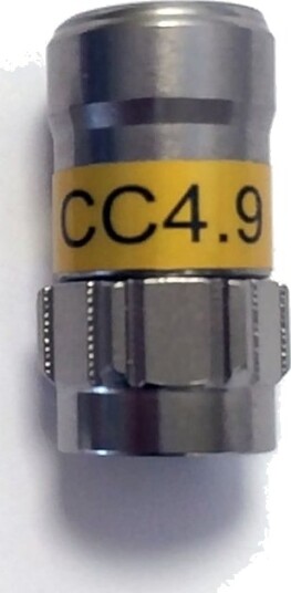 Televes Koaksialplugg F-Type Metallisk 50 Stk