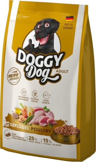 Doggy Dog Tørrfôr Adult Fjærkre 1 kg Doggy Dog Tørrfôr Adult Fjærkre 1 kg