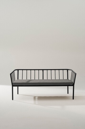 Jotex   MENTON utesofa 2 seters   Svart