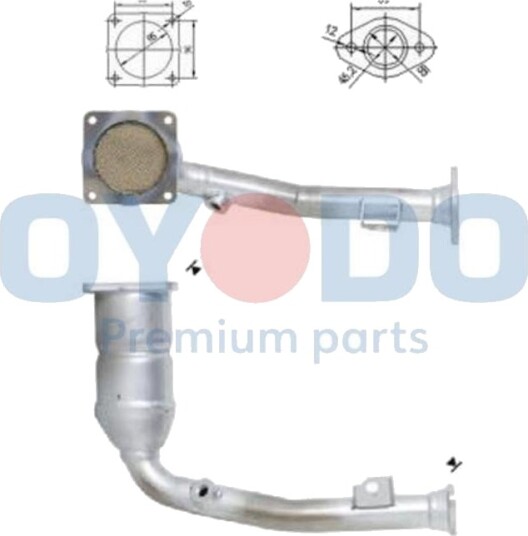 Katalysator Oyodo 10N0082-OYO