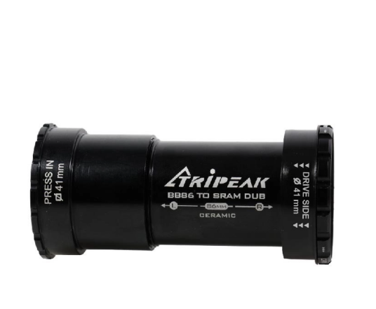 Tripeak krankboks twistfit BB86/92Ø41 3D+ keramiske lager
