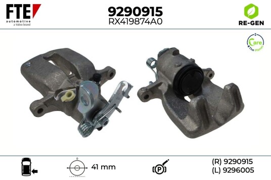 FTE 9290915 Bremsecaliper FTE 9290915 Bremsecaliper