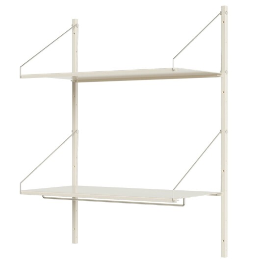Frama Library Hylle med Henger 80x108 cm Varmhvit