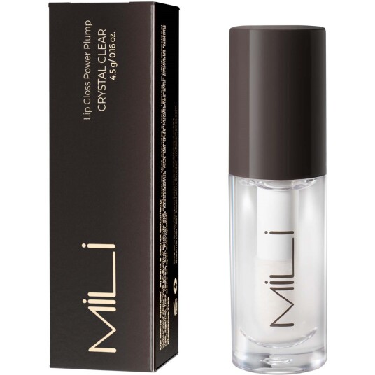 MILI Cosmetics Lip Gloss Power Plump Crystal Clear MILI Cosmetics Lip Gloss Power Plump Crystal Clear