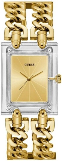 Guess Dameklokke GW0669L1 Gull/Gulltonet stål