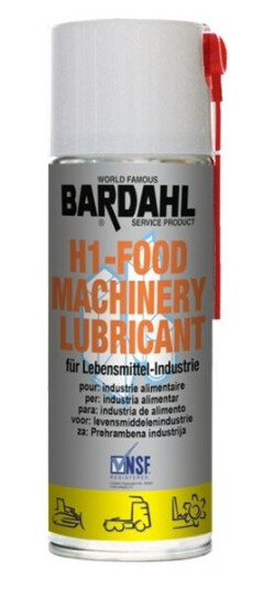 Bardahl Food Machinery Lub.H1 Nsf 400 Ml. Bardahl Food Machinery Lub.H1 Nsf 400 Ml.