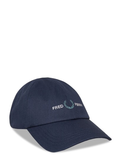 Fred Perry Flp Twill Cap Navy ONE SIZE Fred Perry Flp Twill Cap Navy ONE SIZE
