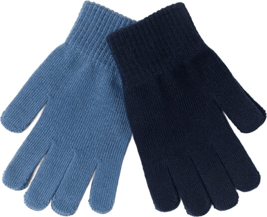 Lindex 2 Pack Magic Gloves Navy 2 4