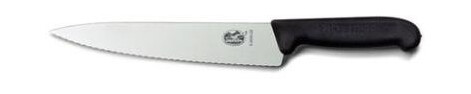 Multi Kokkekniv Classic Victorinox Fibrox Klinge 19 Cm Bølgeskær,Stk Multi Kokkekniv Classic Victorinox Fibrox Klinge 19 Cm Bølgeskær,Stk