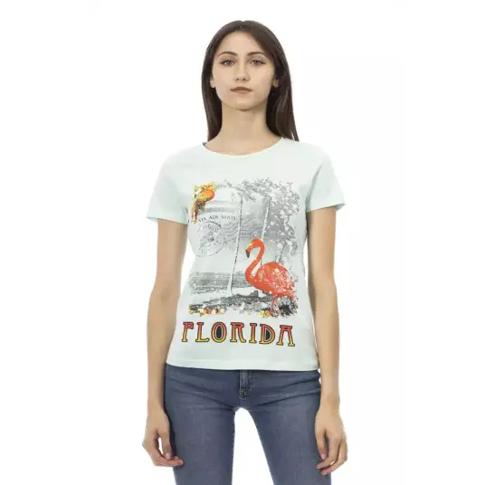 Trussardi Dame Topper Hvit S,