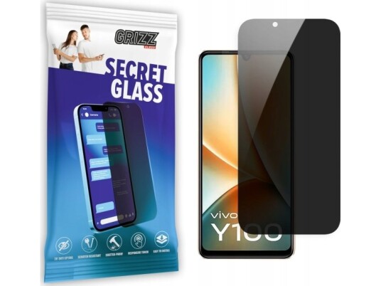 Grizzglass Grizzglass Secretglass Vivo Y100 Personvernglass Grizzglass Grizzglass Secretglass Vivo Y100 Personvernglass
