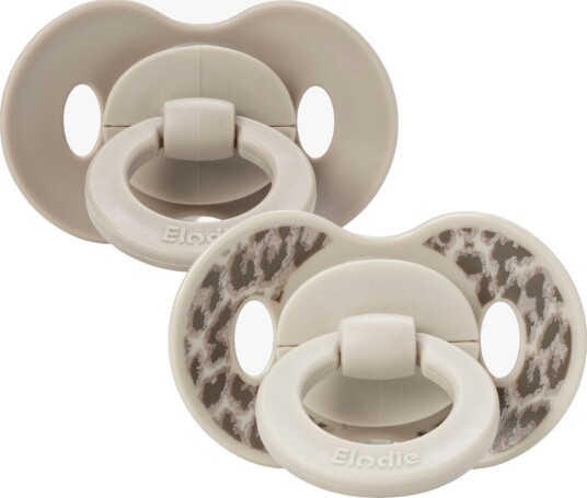 Elodie Details Binky Bundle Smokk 0-6m Silikon 2-Pakk Le Leopard