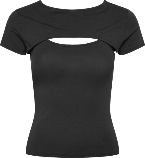Weekday Bolero Short Sleeve Top Grey S